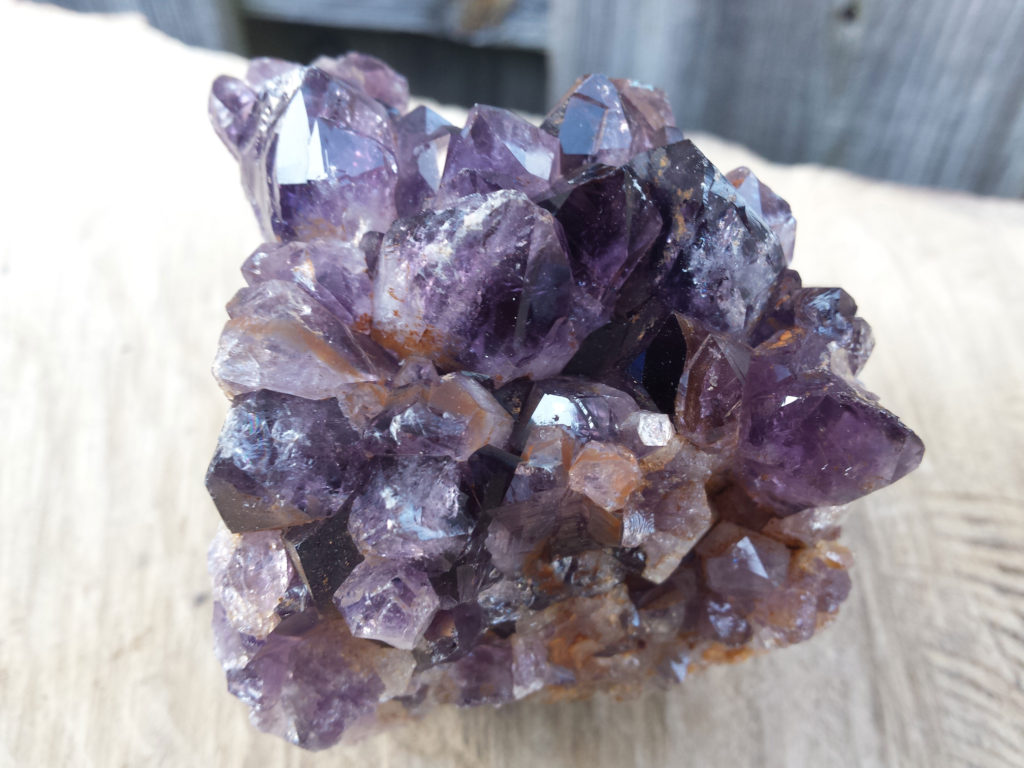 Purple Amethyst cluster